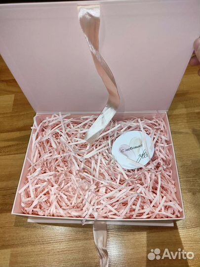 Le mousse бокс розовый, пустой