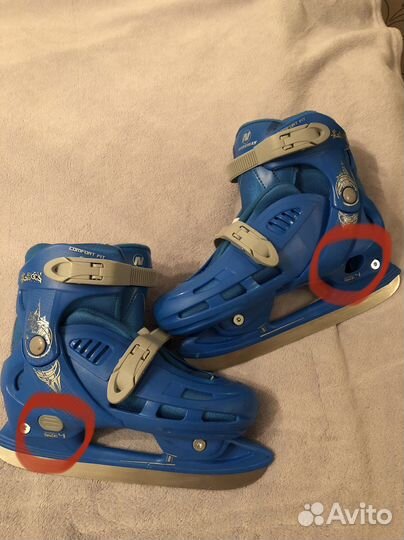 Детские раздвижные коньки