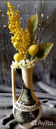 Ваза для цветов керамика