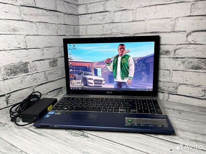 Игровой ноутбук 10 RAM/SSD/GTX 4 gb/i5