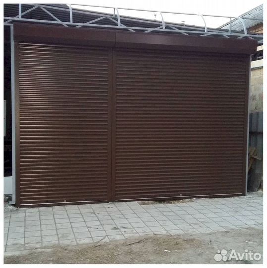 Ворота алютех роллетные
