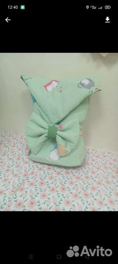 Одеяло на выписку зимний