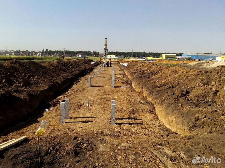 Фундамент жб сваи