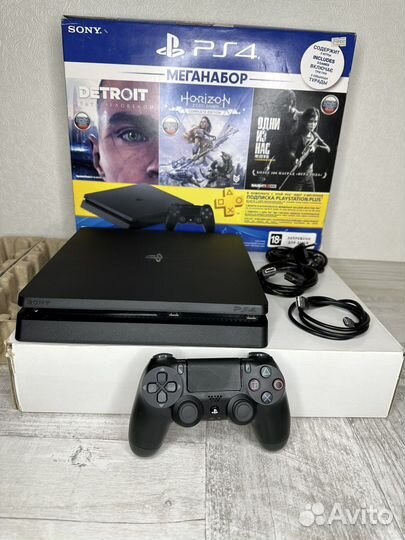 Sony PlayStation 4 Slim-1000gb Black PS4 Slim