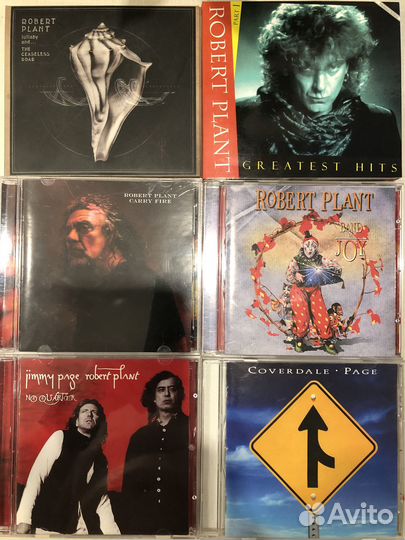 Участники LED Zeppelin на CD