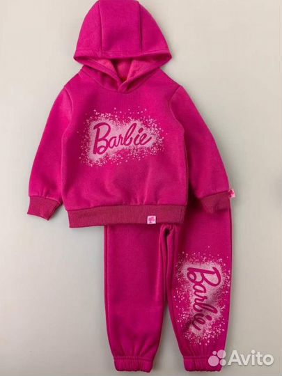 Костюм флисовый Barbie новый