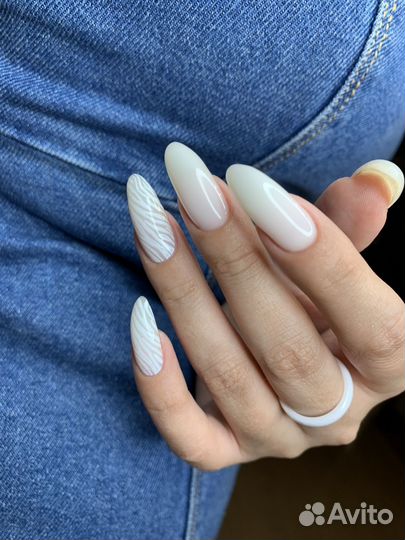 Маникюр выравнивание снятие, дизайн, гель-лак