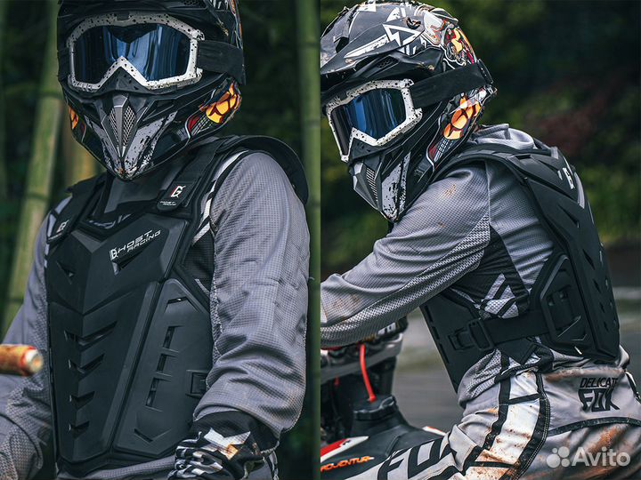 Мото защита груди и спины кроссовая эндуро панцирь