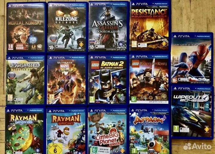 Игры для Playstation Vita