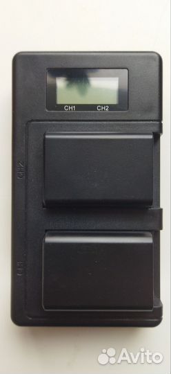 Зарядное устройство и акб для фотоаппарата Sony