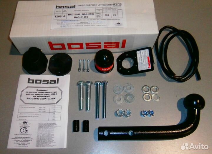 Фаркоп Ваз 2108 1984 - / 2109 1987- / 21099 1990