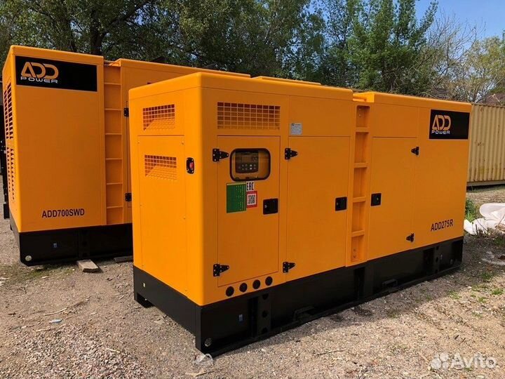 Дизельный генератор 200 кВт электростанция