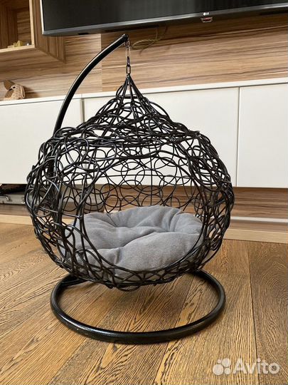 Подвесное кресло кокон для зверей