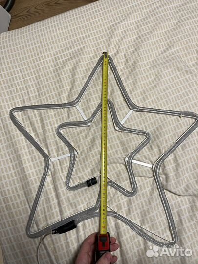 Герлянда Звезда XXL (панно из дюралайта звезда)