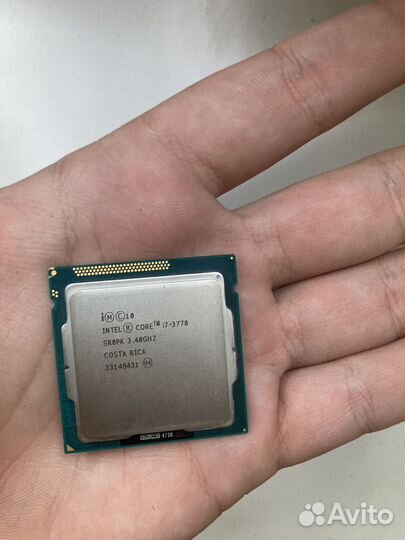 Процессор intel core i7 3770