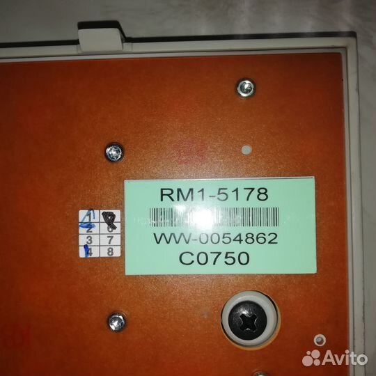 RM1-5178 панель управления
