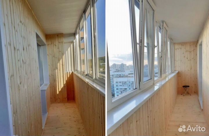 Остекление балконов и лоджий