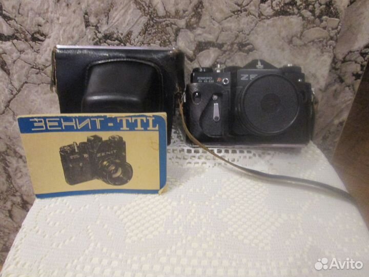 Плёночный фотоаппарат СССР. Zenith ttl Helios 44 M
