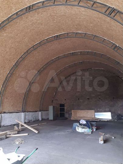 Арочный ангар, 225 м²