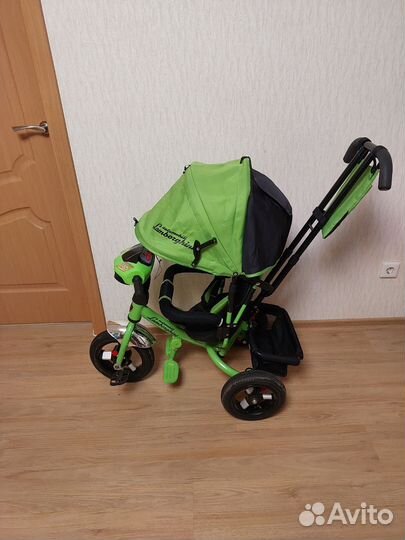 Детский трехколесный велосипед бу