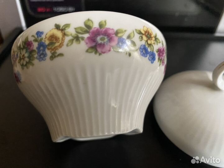 Сахарница фарфор гдр, Jlmenau, 70-е г