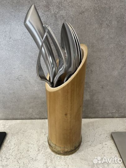 Подставка органайзер из бамбука