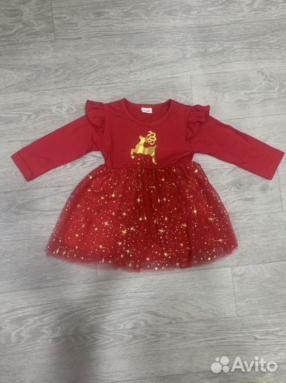 Платье новогоднее для девочки