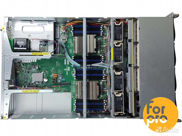 Supermicro 2U X10DRU 12LFF 2xE5-2690v3 128GB, 9361