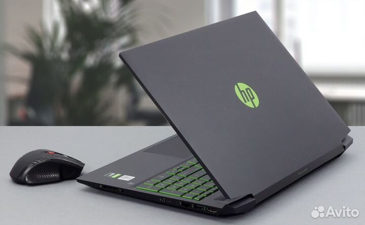 Игровой ноутбук Б/у HP Pavilion 15 GTX 1660Ti