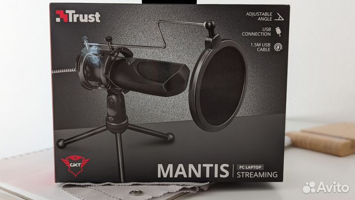 Микрофон Trust GTX 232. Для стримов, подкастов