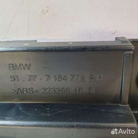 Кронштейн крепления порога 7184778 BMW 5 F10/F11/G