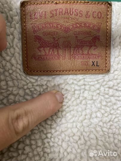 Джинсовая куртка мужская levis