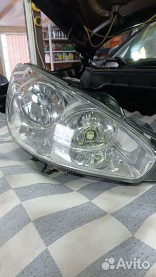 Фара peugeot 308 рестайлинг