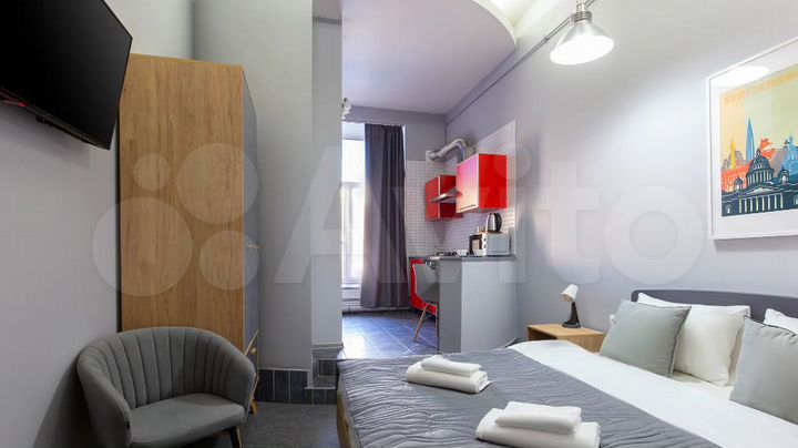 Квартира-студия, 25 м², 3/3 эт.