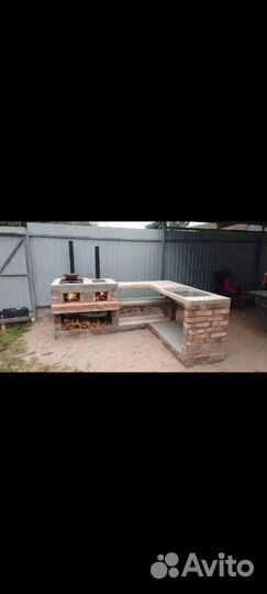 Уличная кухня барбекю