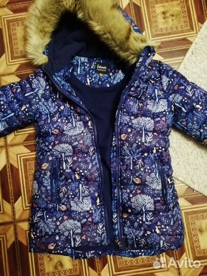 Куртка зимняя для девочки 122