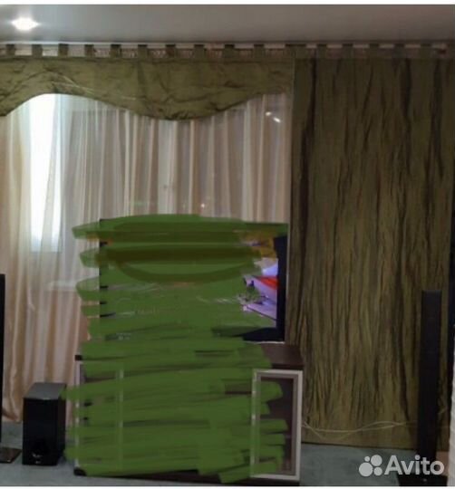 Комплект (тюль+партьер)