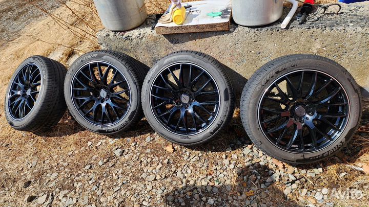 Продам комплект колес rays Homura 2x9 R20