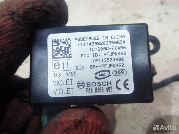 Иммобилайзер Chevrolet Cruze J305 F16D3 2012