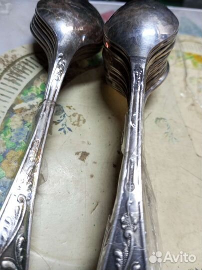 Новые ложки-мельхиор