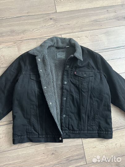 Джинсовая куртка мужская levis xxl