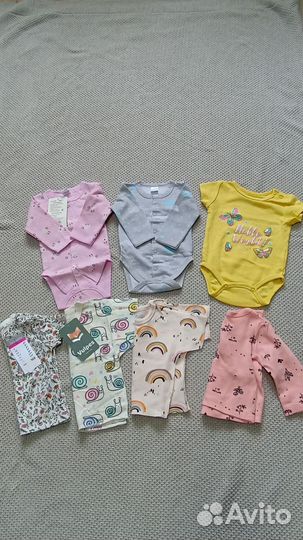Вещи пакетом для девочки 62