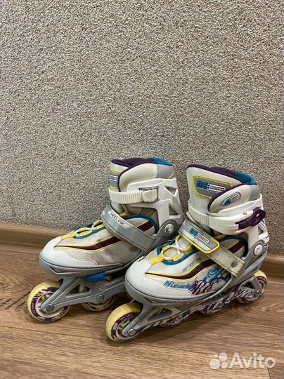Роликовые коньки для девочки, 31-36 размер
