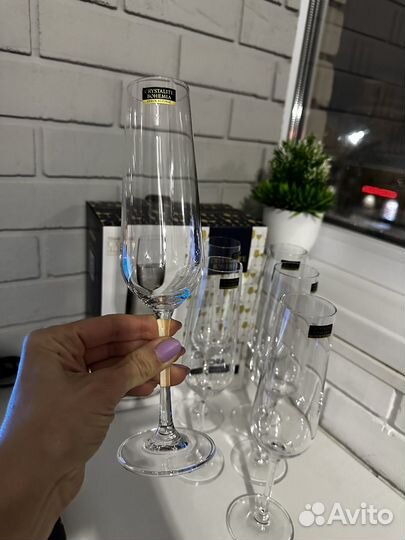 Бокалы для шампанского bohemia