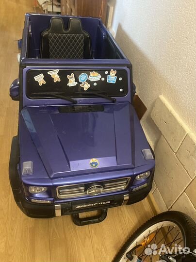 Детский электромобиль бу Mercedes (Гелик)