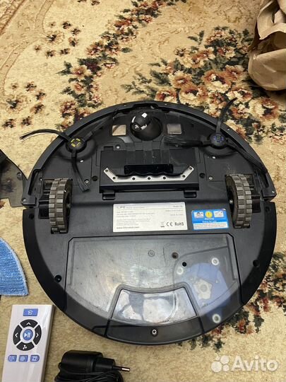 Моющий робот пылесос ilife v8s