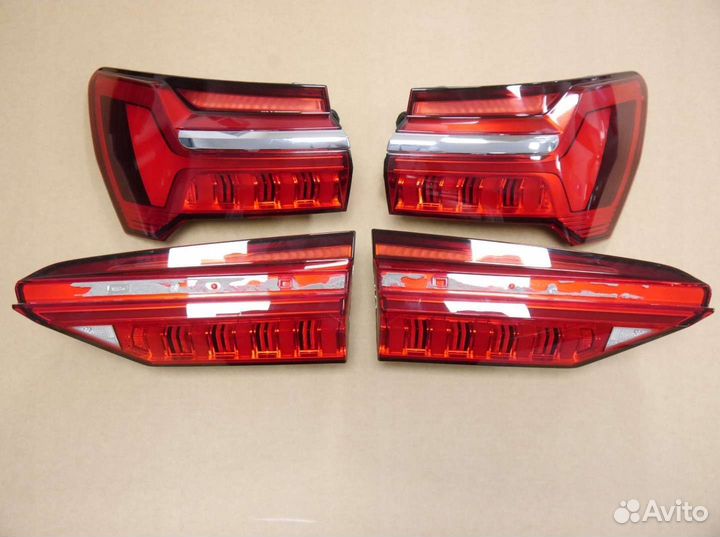 Audi A6 C8 4k комплект фонарей задних matrix