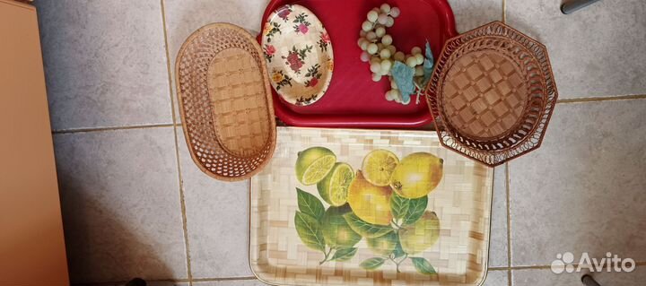 Подносы,корзинки,блюда