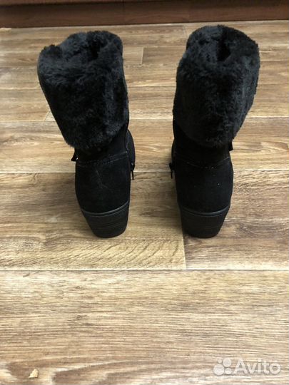 Полусапожки женские размер 38, замша, новые