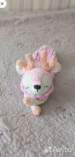 Пижамница Олененок и другие вязаные игрушки